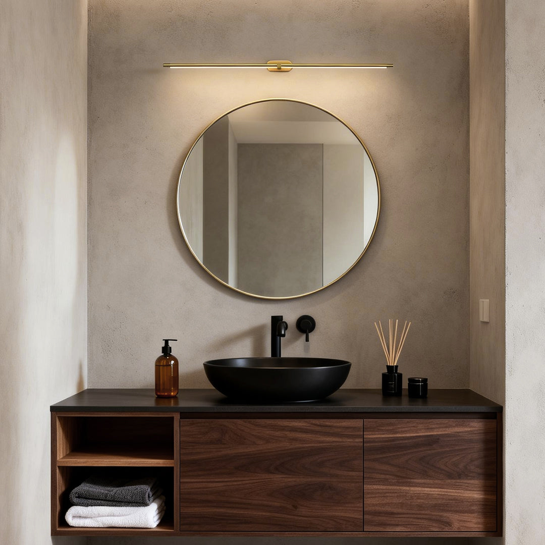 Modern Metal Cylinder Bathroom Vanity Light Strip