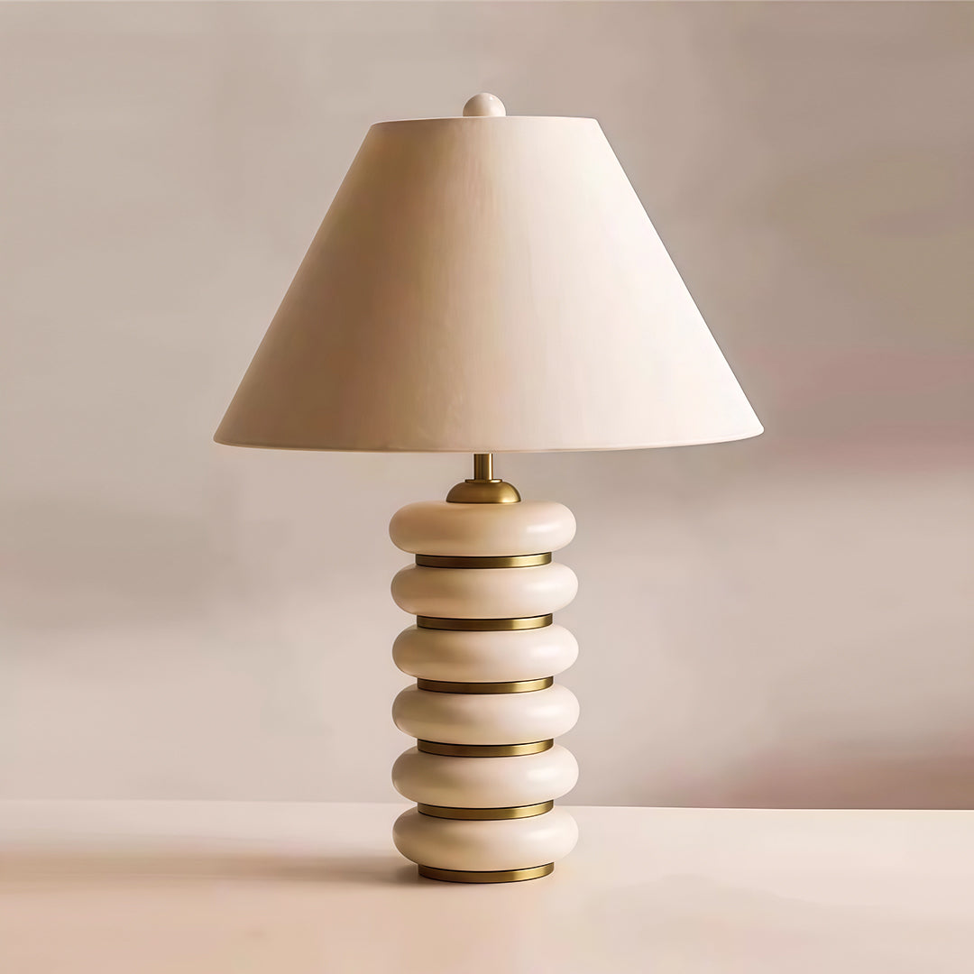 American Retro Cloth Table Lamp - Creative Decorative Lighting