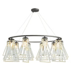 Modern Minimalist Crystal Chandelier Ceiling Light
