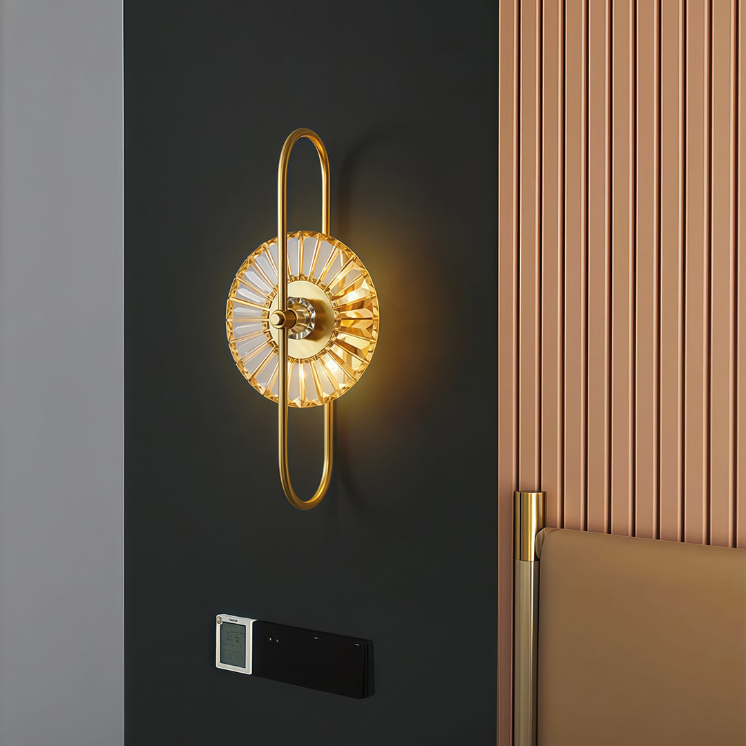 Luxury Crystal LED Wall Sconce Light