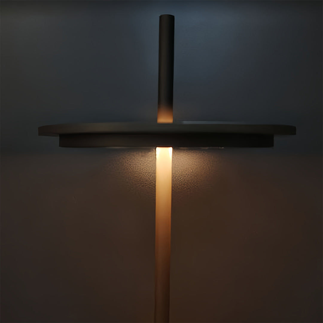 Modern Cordless Dimmable Metal Table Lamps - Portable Buffet Lighting