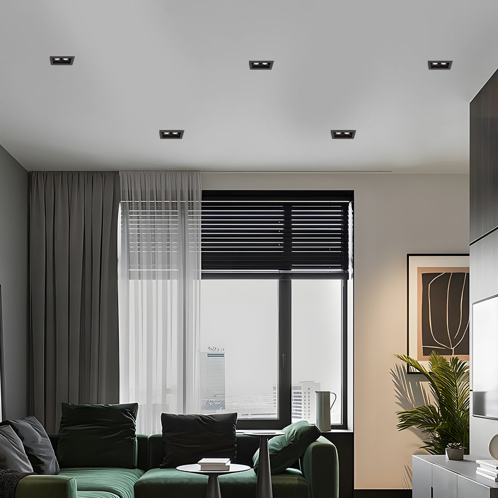 Modern LED Recessed Ceiling Spot Lights - Linear Design
