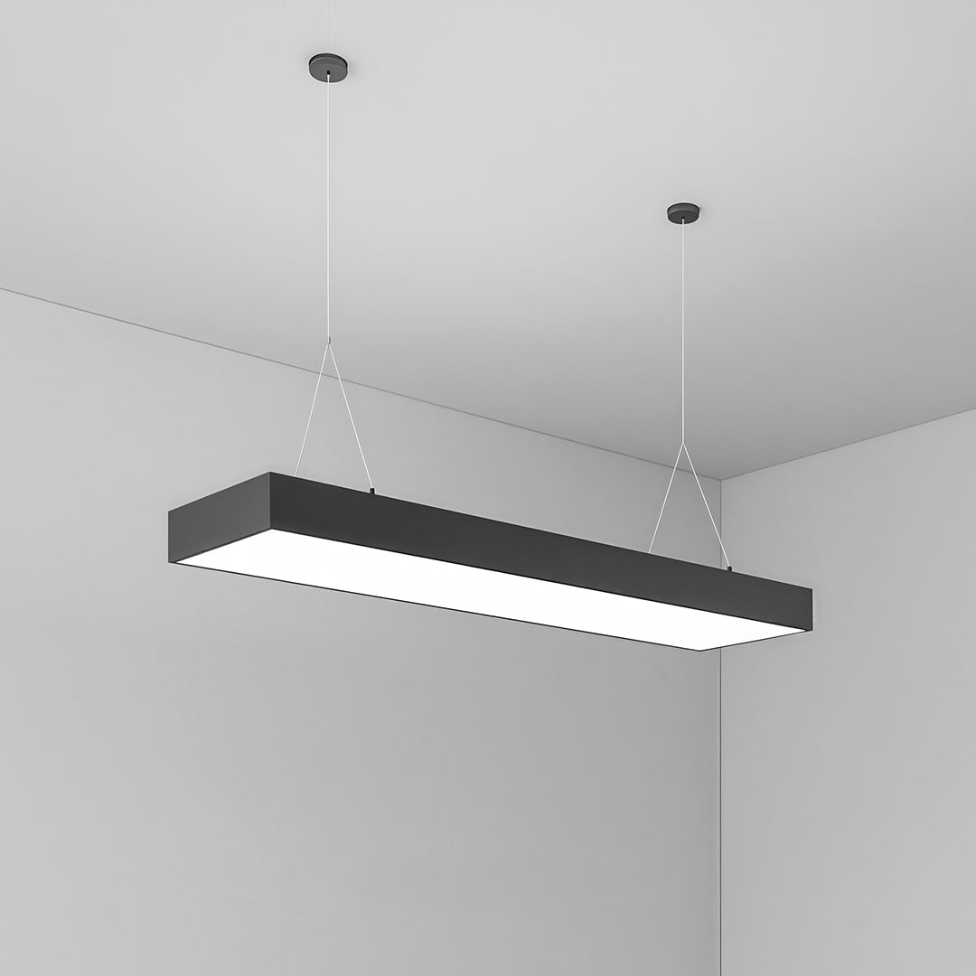 Modern Minimalist LED Rectangular Chandelier Ceiling Light