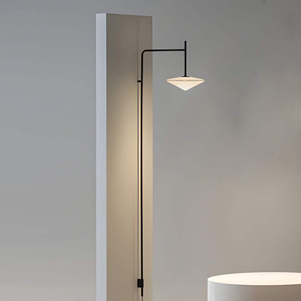 Open-Box Minimalist Metal Long Arm LED Wall Sconce