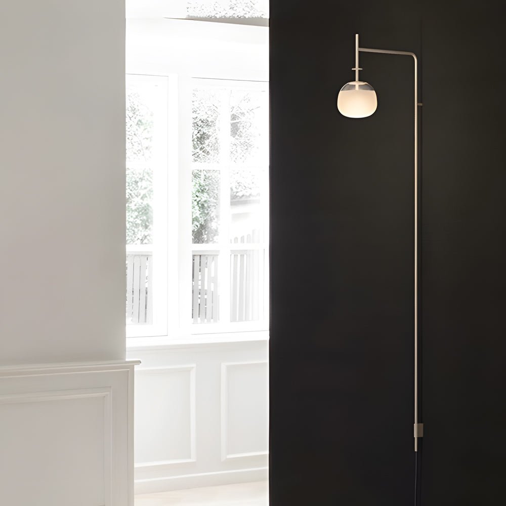 Open-Box Minimalist Metal Long Arm LED Wall Sconce