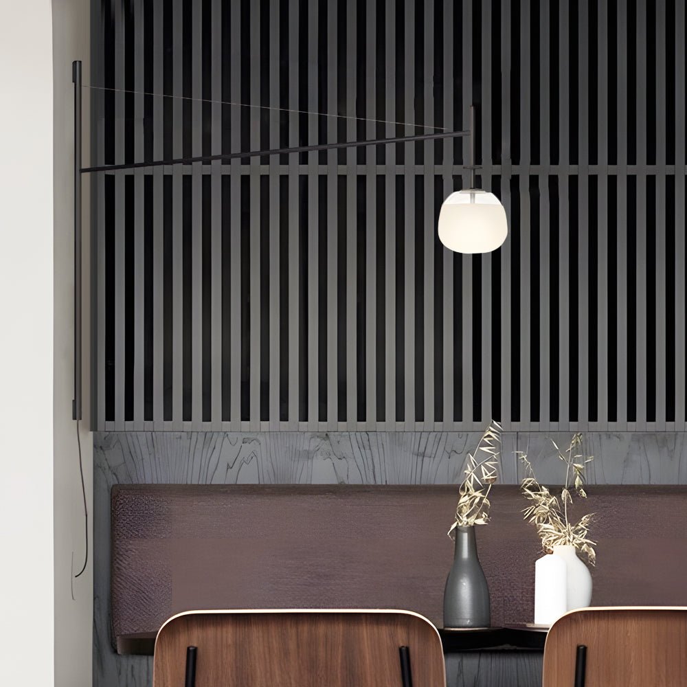 Open-Box Minimalist Metal Long Arm LED Wall Sconce