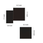 Modern Minimalist Rectangular Wall Lamp Set - Elegant Decor Lighting