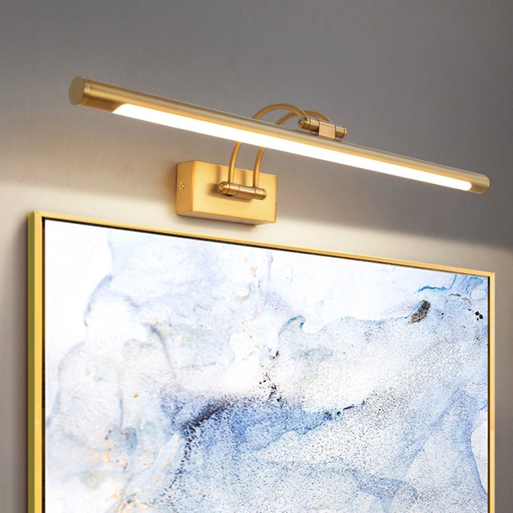 Adjustable LED Gold Bathroom Vanity Light