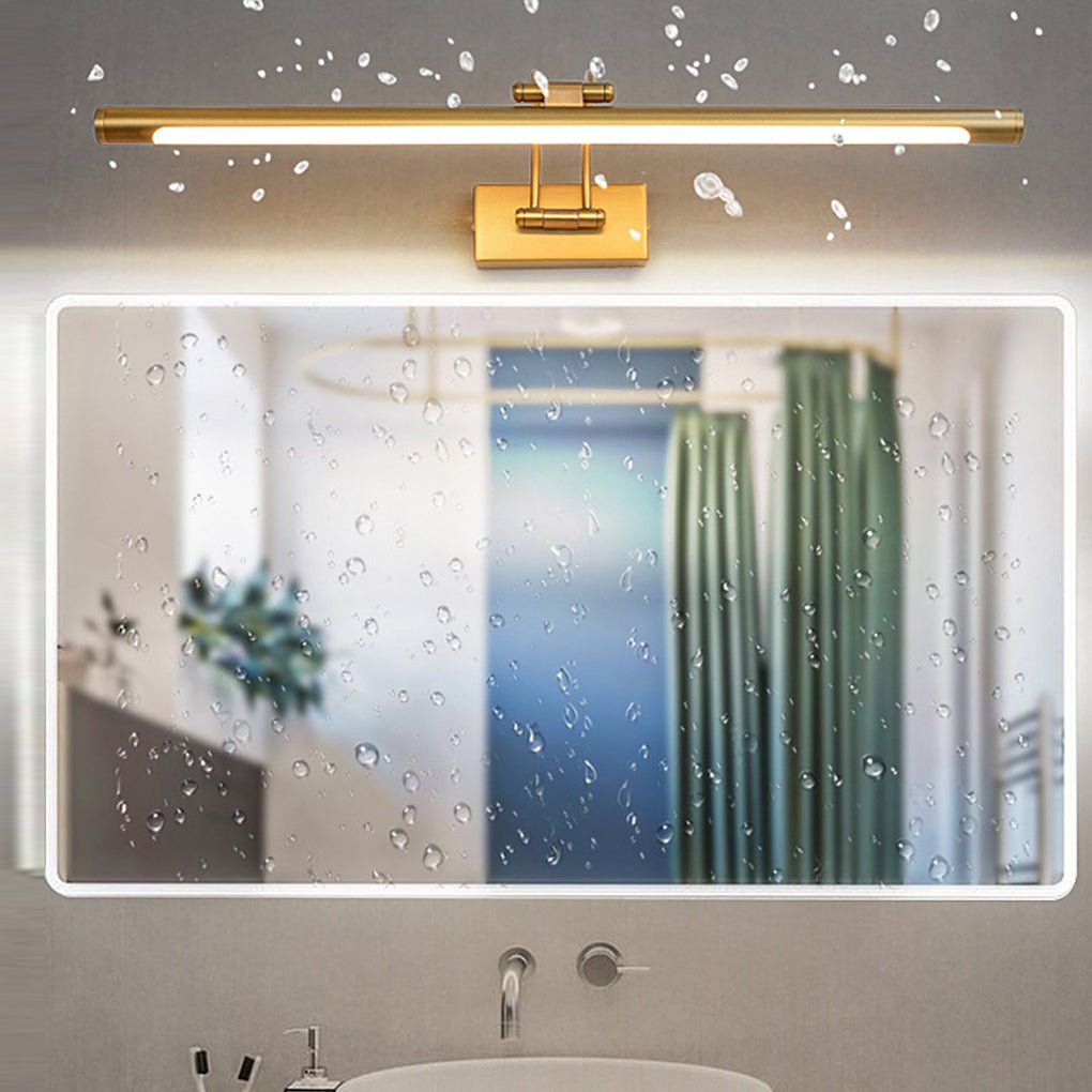 Adjustable LED Gold Bathroom Vanity Light