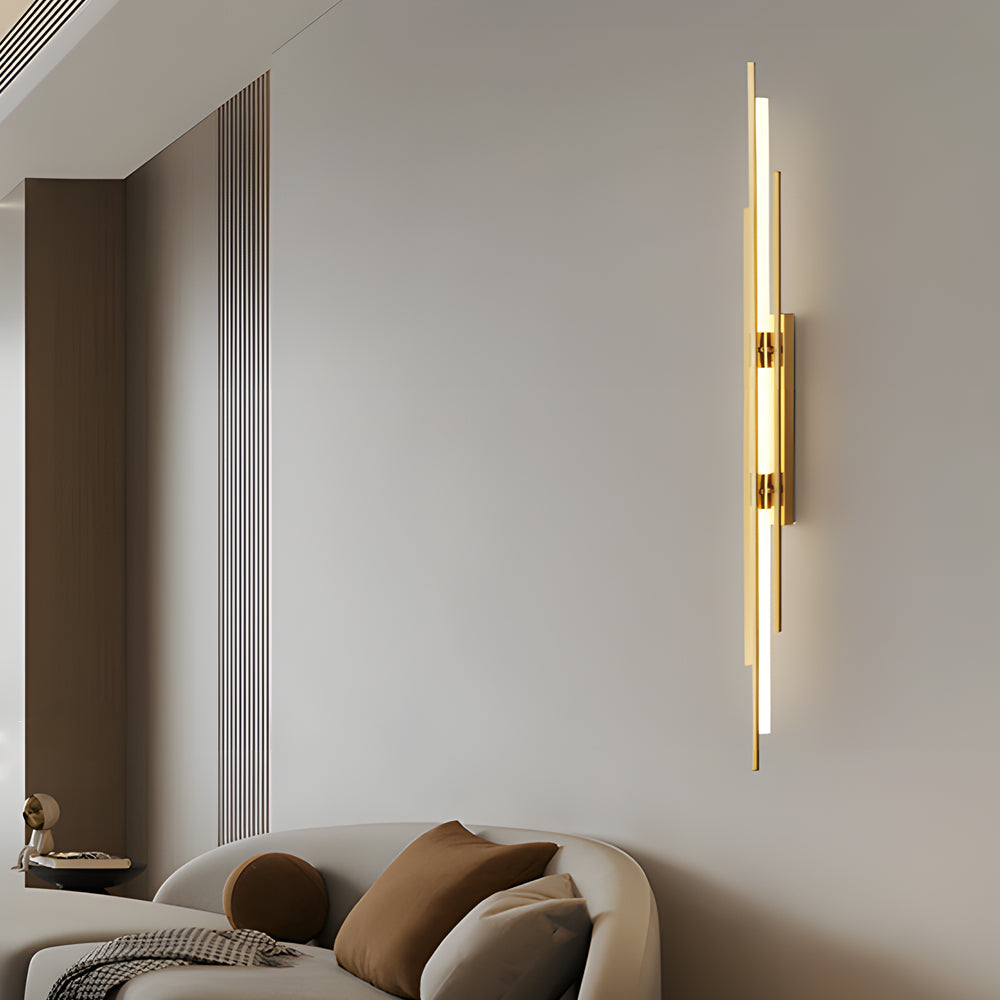 Modern LED Tube Sconce - Acrylic Wall Light