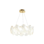 Premium French Floral Glass Chandeliers for Elegant Ceilings