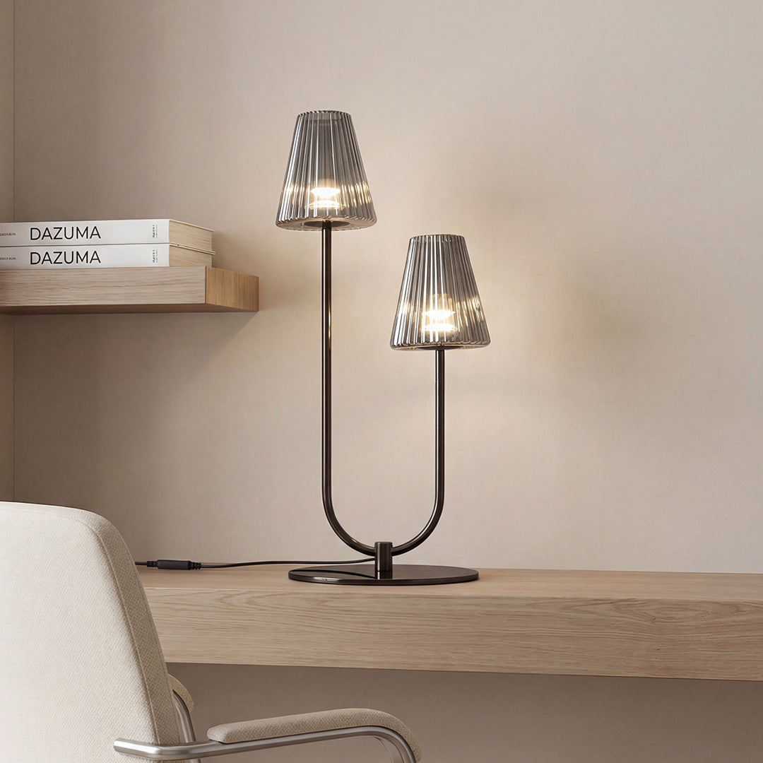 Modern Black LED Table Lamps - Minimalist Elegant Design