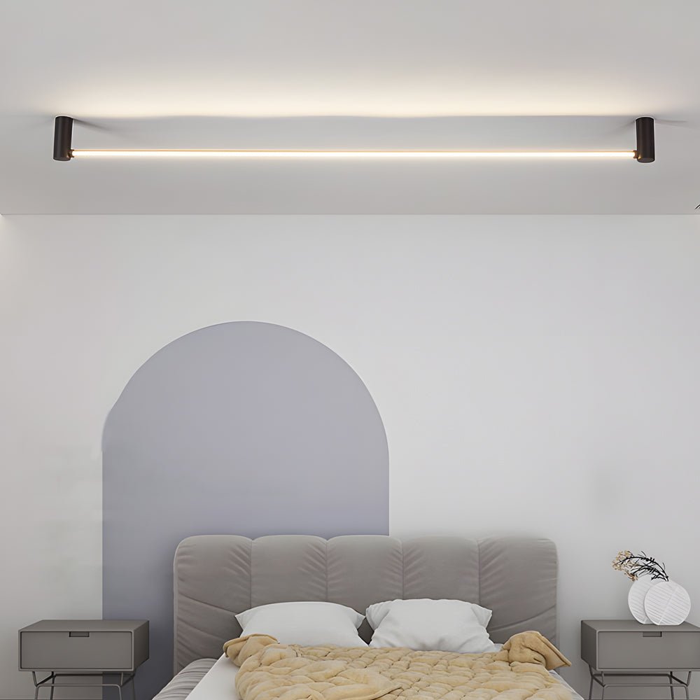 Premium Black LED Linear Ceiling Lights - Available in 23.6'', 35.5'', and 47.2'' Lengths