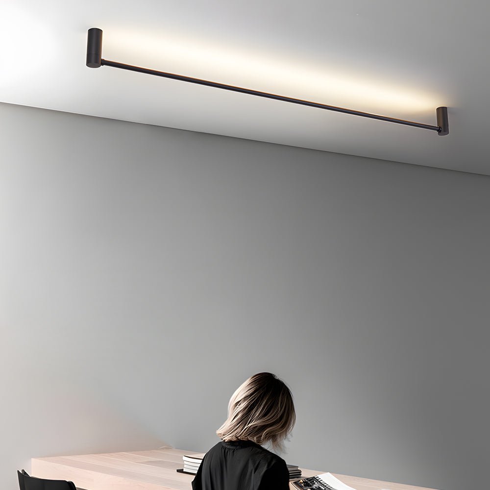 Premium Black LED Linear Ceiling Lights - Available in 23.6'', 35.5'', and 47.2'' Lengths
