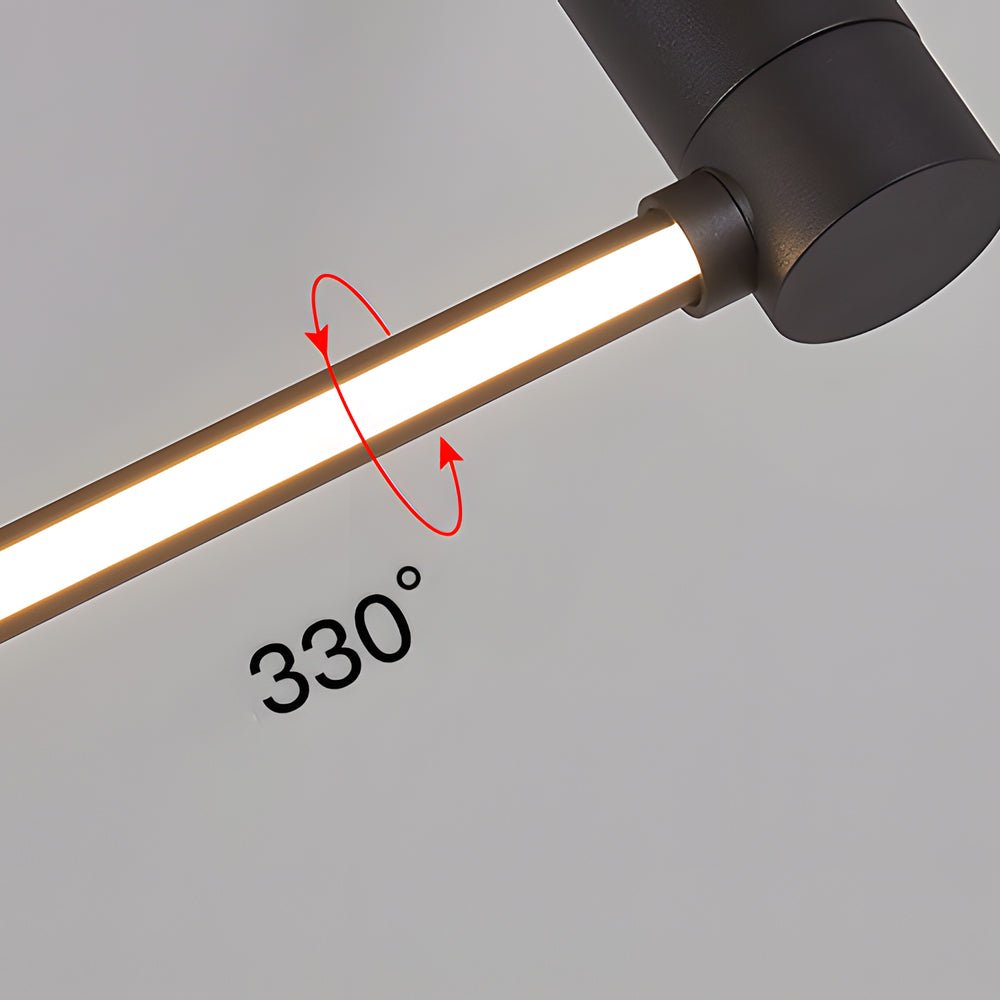 Premium Black LED Linear Ceiling Lights - Available in 23.6'', 35.5'', and 47.2'' Lengths