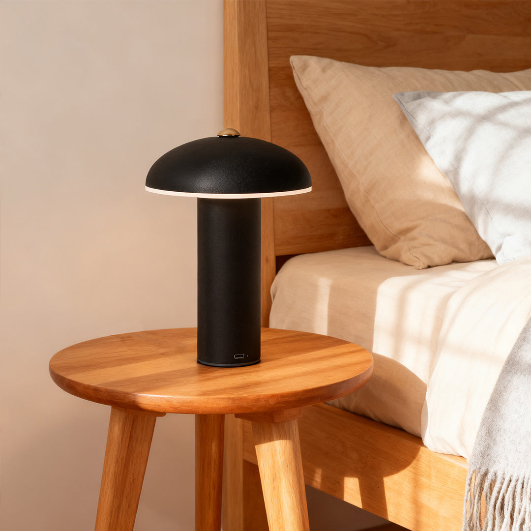 Dimmable LED Table Lamp - Elegant Iron and Acrylic Design