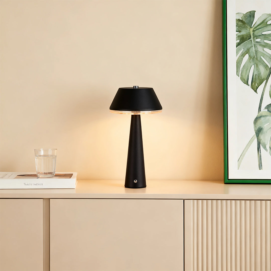 Premium Portable Rechargeable Cordless Table Lamp - Modern Design