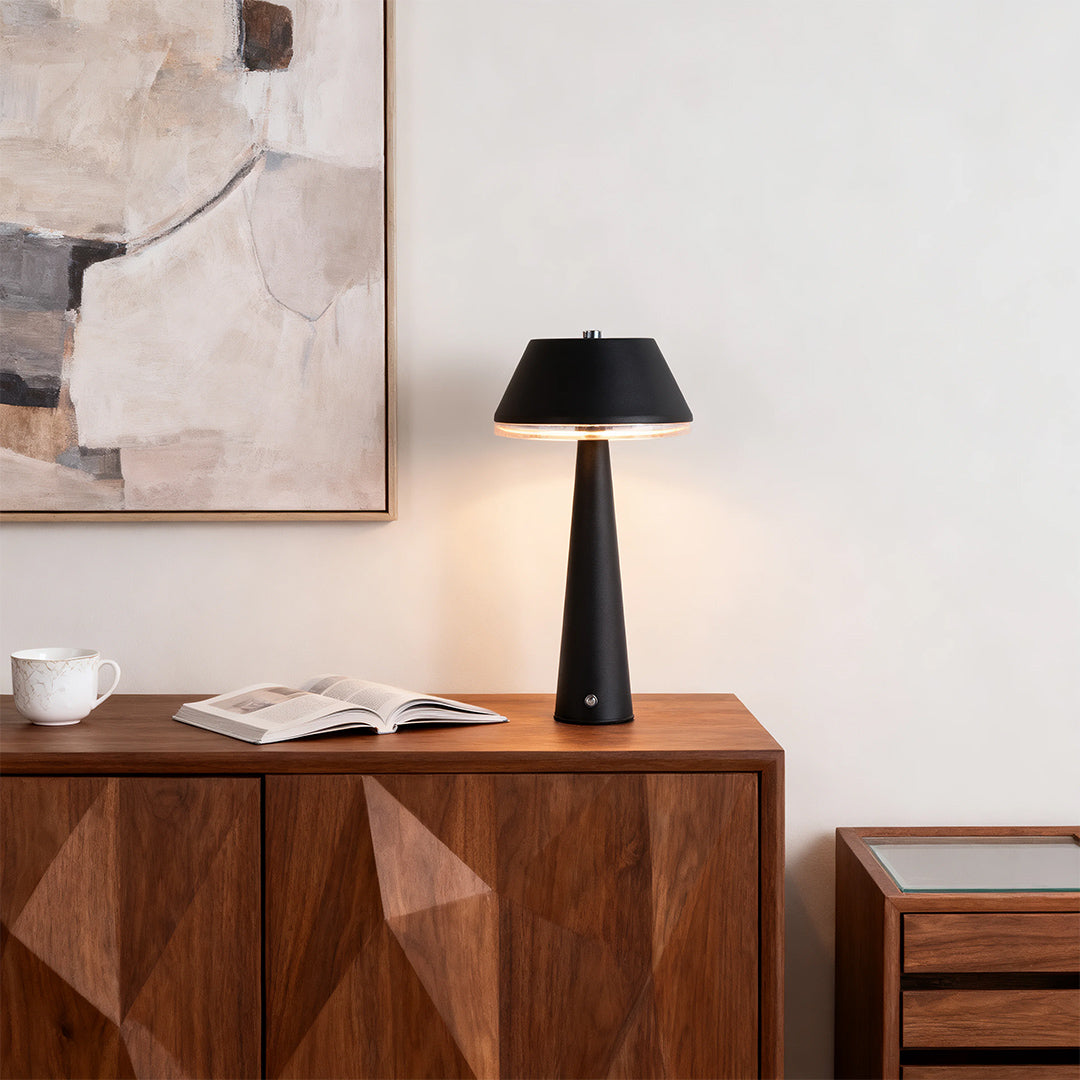 Premium Portable Rechargeable Cordless Table Lamp - Modern Design