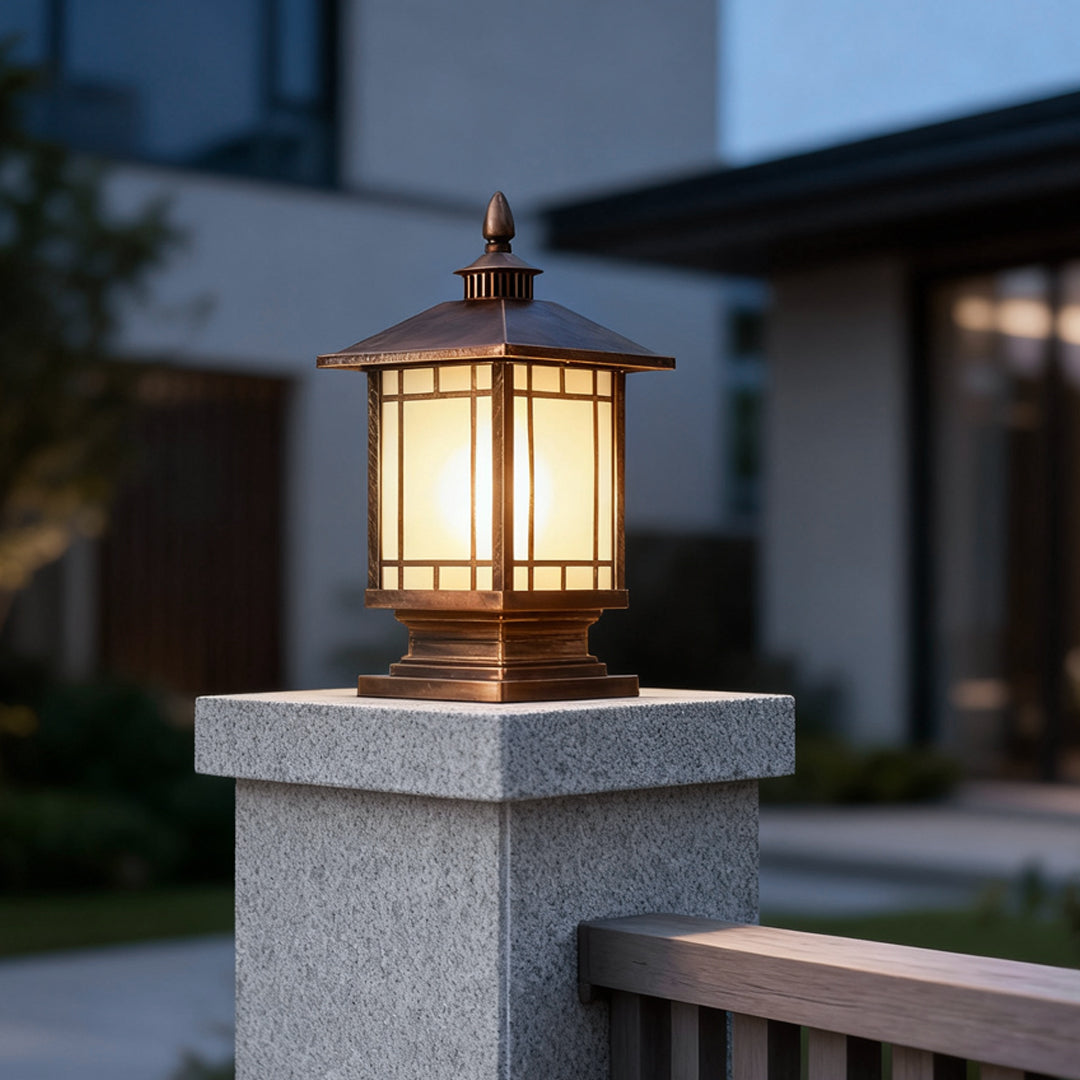 Modern Waterproof Outdoor Street Light Pillar