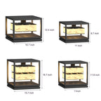 Premium Square Waterproof Metal Solar Brick Pillar Lights