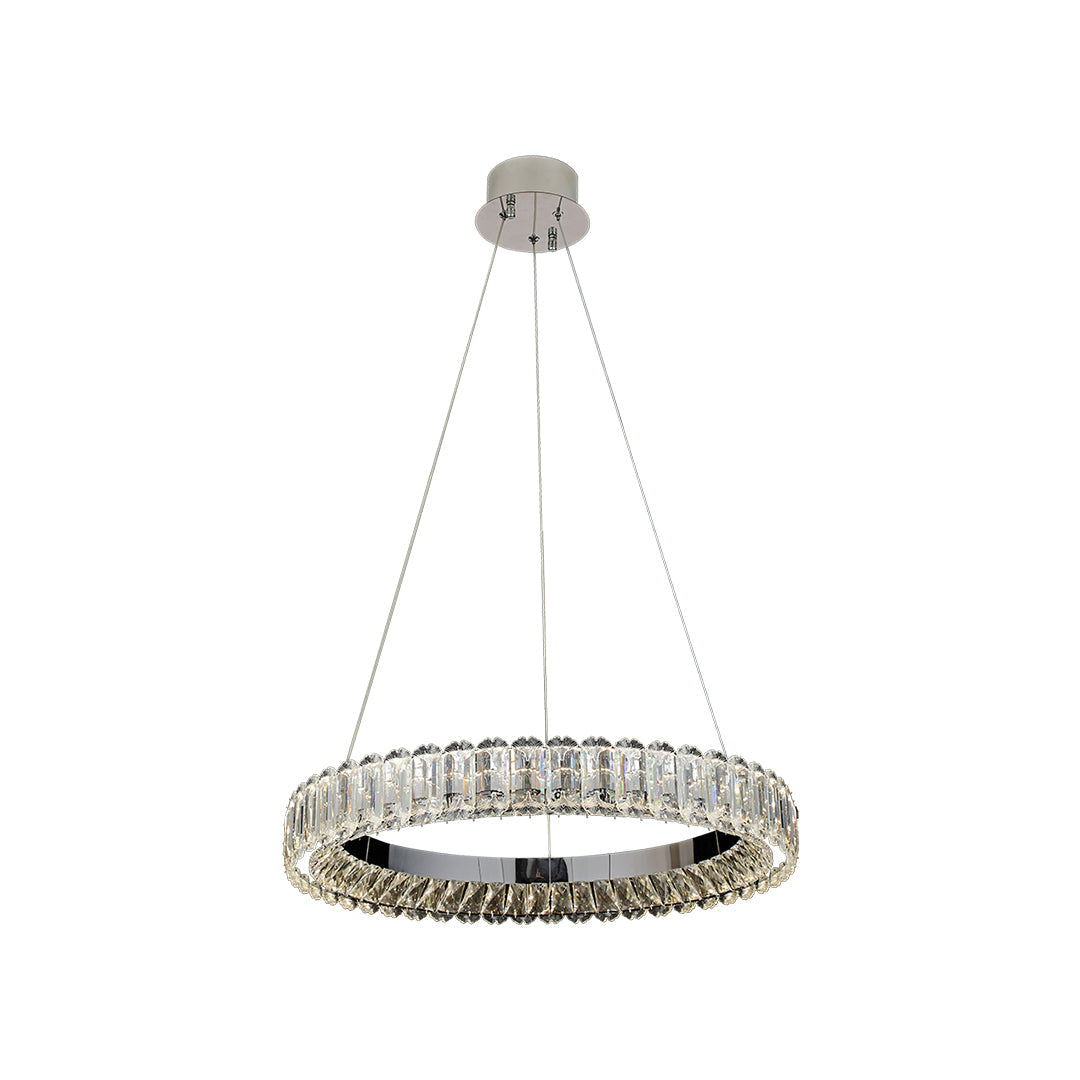 Minimalist Luxury Circle Chandelier - Elegant Ring Ceiling Light