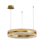 Minimalist Luxury Circular Chandelier - Modern Ceiling Light