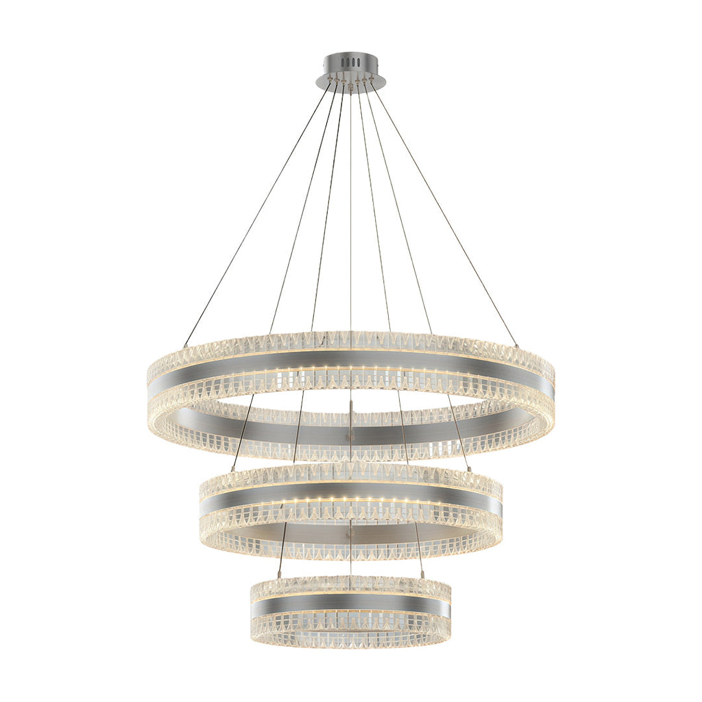 Minimalist Luxury Circular Chandelier - Modern Ceiling Light