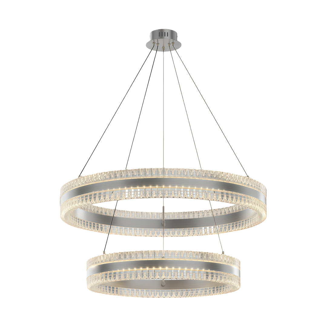 Minimalist Luxury Circular Chandelier - Modern Ceiling Light