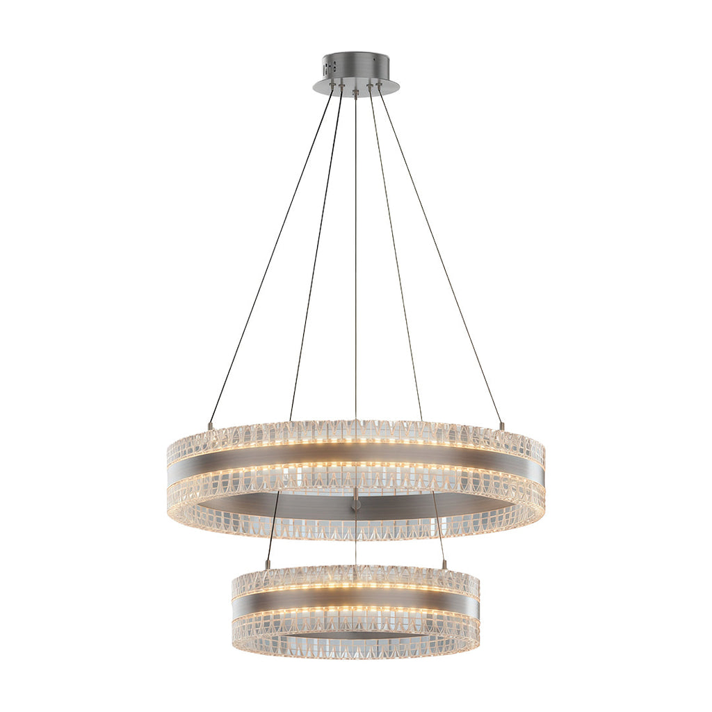 Minimalist Luxury Circular Chandelier - Modern Ceiling Light