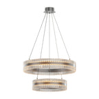 Minimalist Luxury Circular Chandelier - Modern Ceiling Light