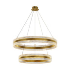 Minimalist Luxury Circular Chandelier - Modern Ceiling Light