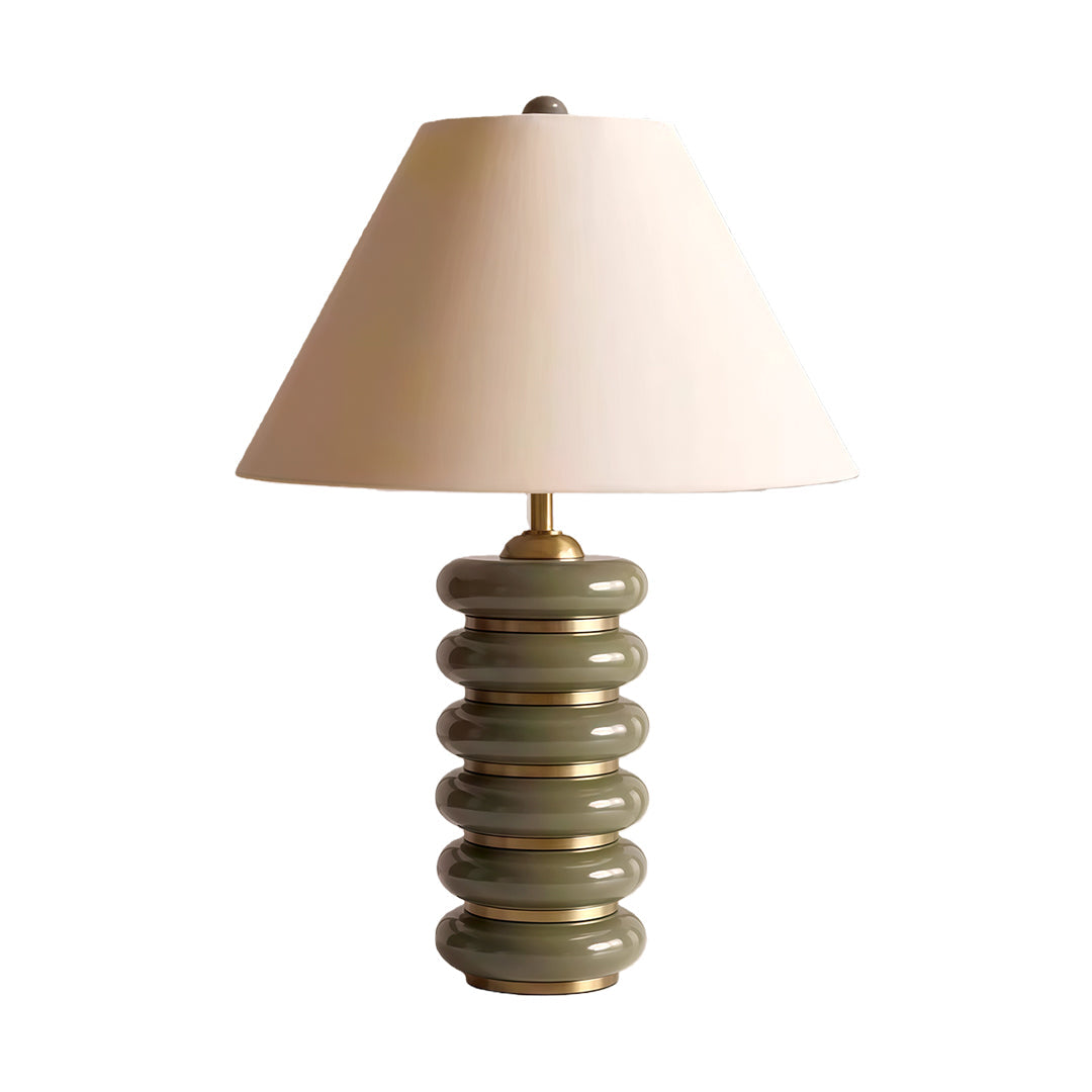 American Retro Cloth Table Lamp - Creative Decorative Lighting