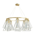 Modern Minimalist Crystal Chandelier Ceiling Light