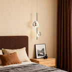 Luxury Aluminum Crystal Pendant Ceiling Light