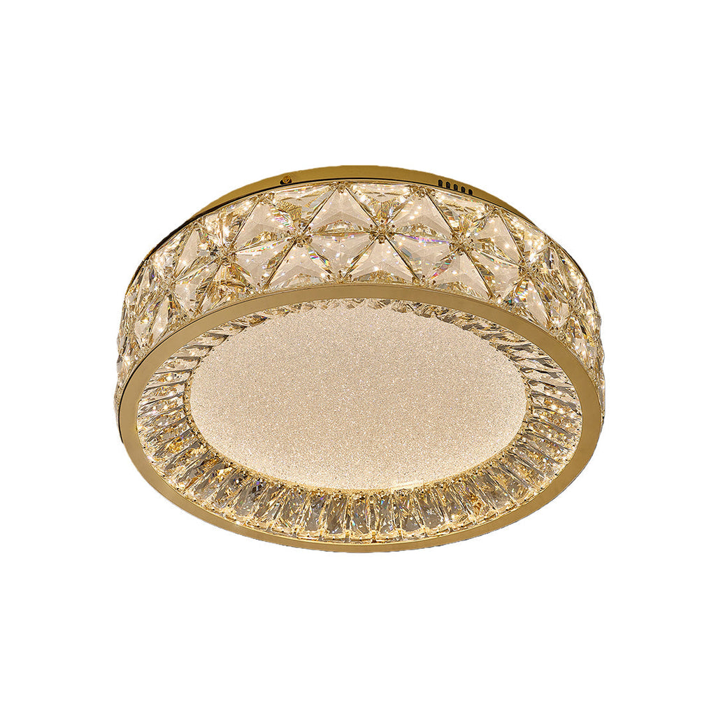 Luxury Crystal Flush Mount Ceiling Light