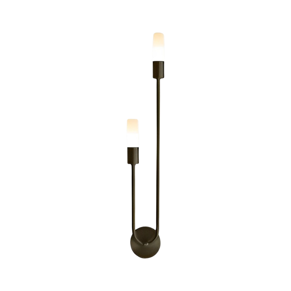 Luxury Double-Headed Metal Wall Sconce