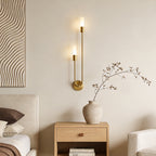 Luxury Double-Headed Metal Wall Sconce