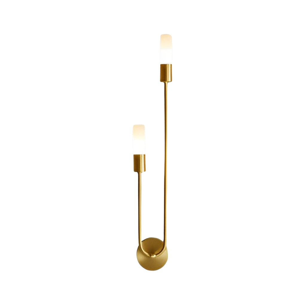 Luxury Double-Headed Metal Wall Sconce