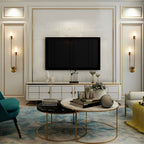 Luxury Double-Headed Metal Wall Sconce