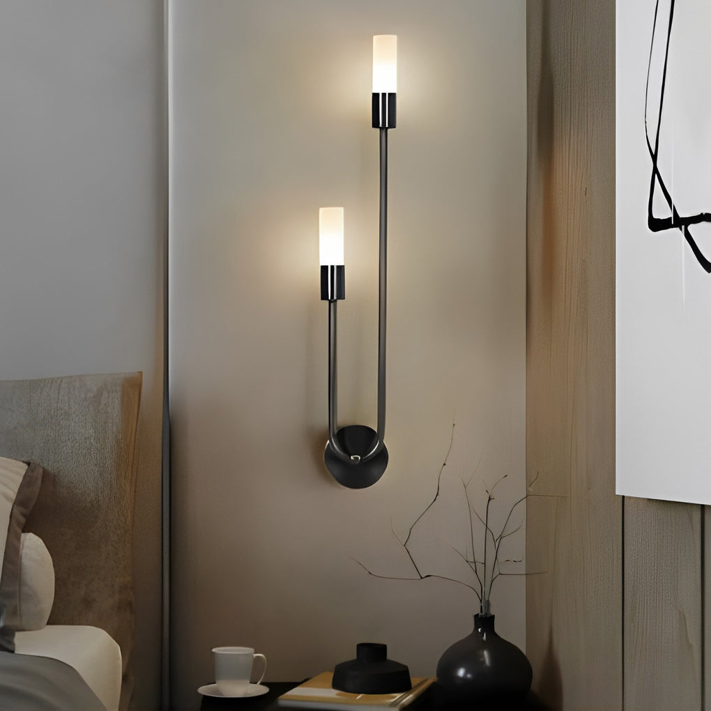 Luxury Double-Headed Metal Wall Sconce