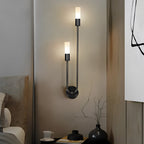 Luxury Double-Headed Metal Wall Sconce