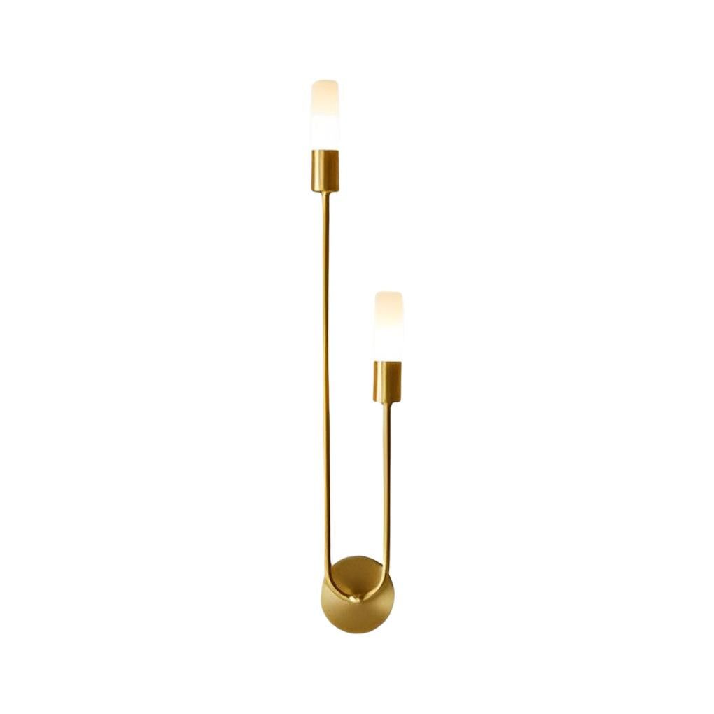 Luxury Double-Headed Metal Wall Sconce