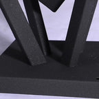 Geometric Aluminum LED Pillar Lights for Modern Gates