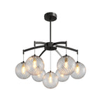 Premium Copper and Glass Ball Chandelier Ceiling Light