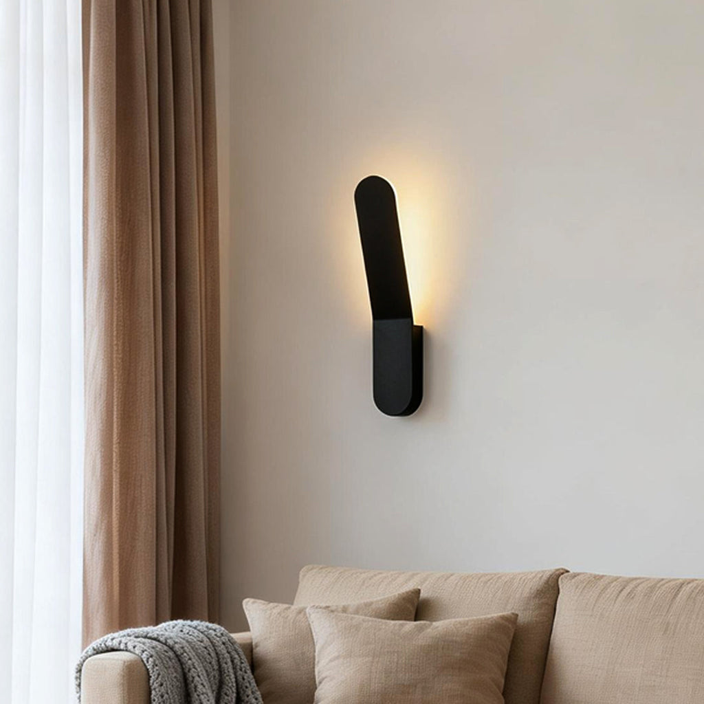 Minimalist LED Backlit Wall Lamp - Premium Aluminum Design