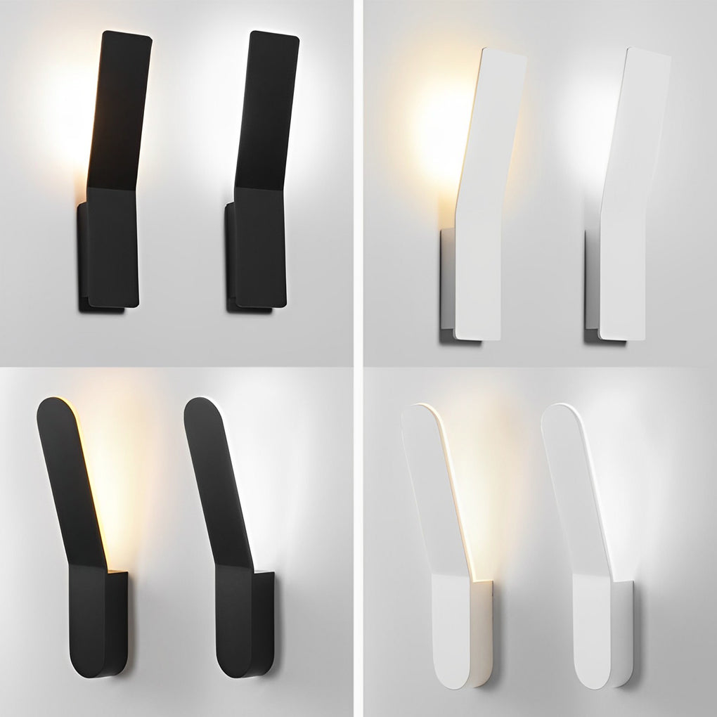 Minimalist LED Backlit Wall Lamp - Premium Aluminum Design