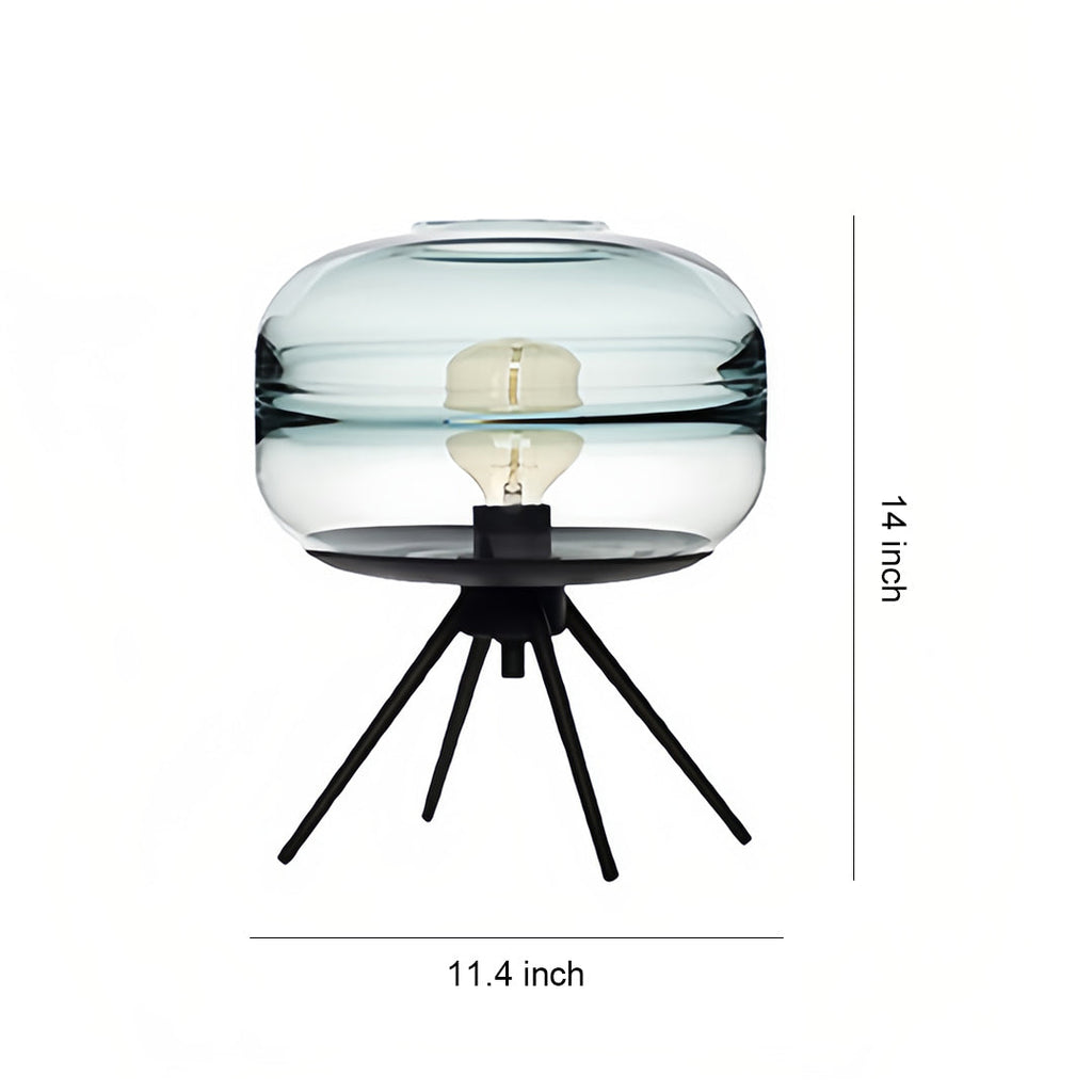Modern Nordic Glass Accent Lamp with Four Legs