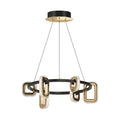 Personalized Modern Gold Acrylic Chandelier Ceiling Light