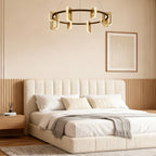 Personalized Modern Gold Acrylic Chandelier Ceiling Light