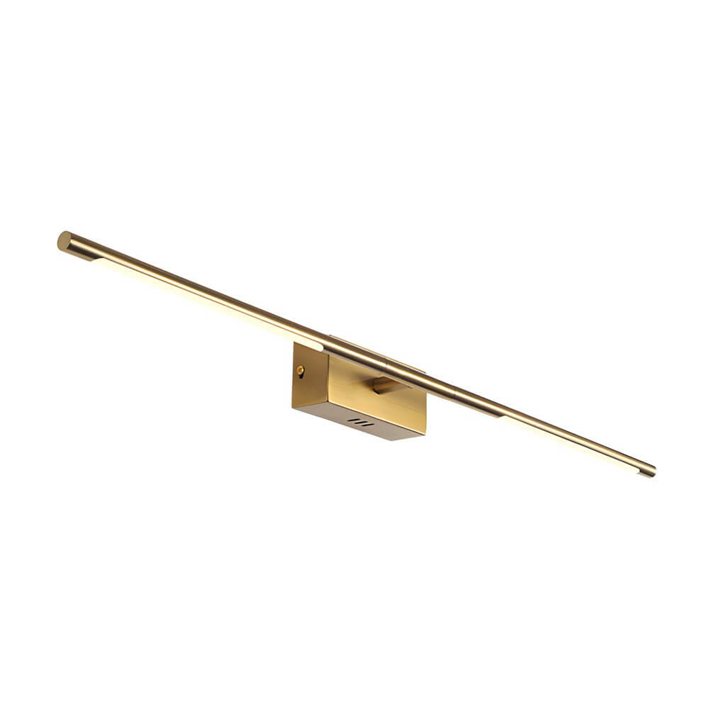 Premium Gold LED Bathroom Vanity Light - 23.6" & 39.4", Warm & White Illumination